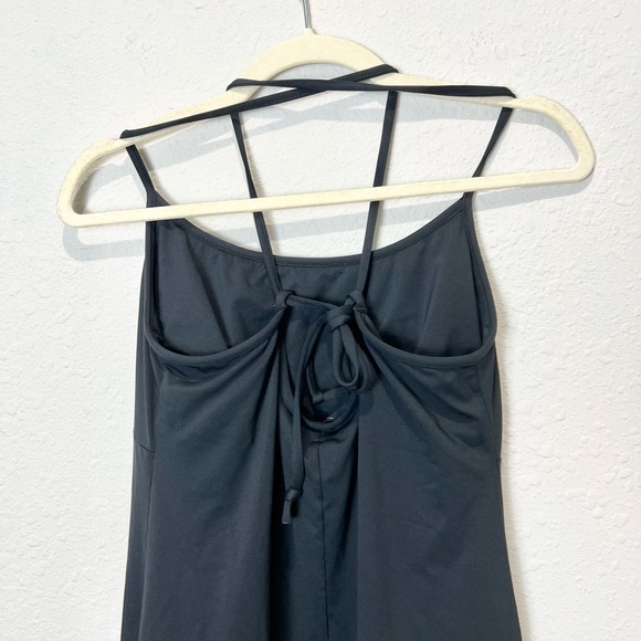 Athleta Swim Exercise Strappy Dress Black Size Medium M - Picture 5 of 7